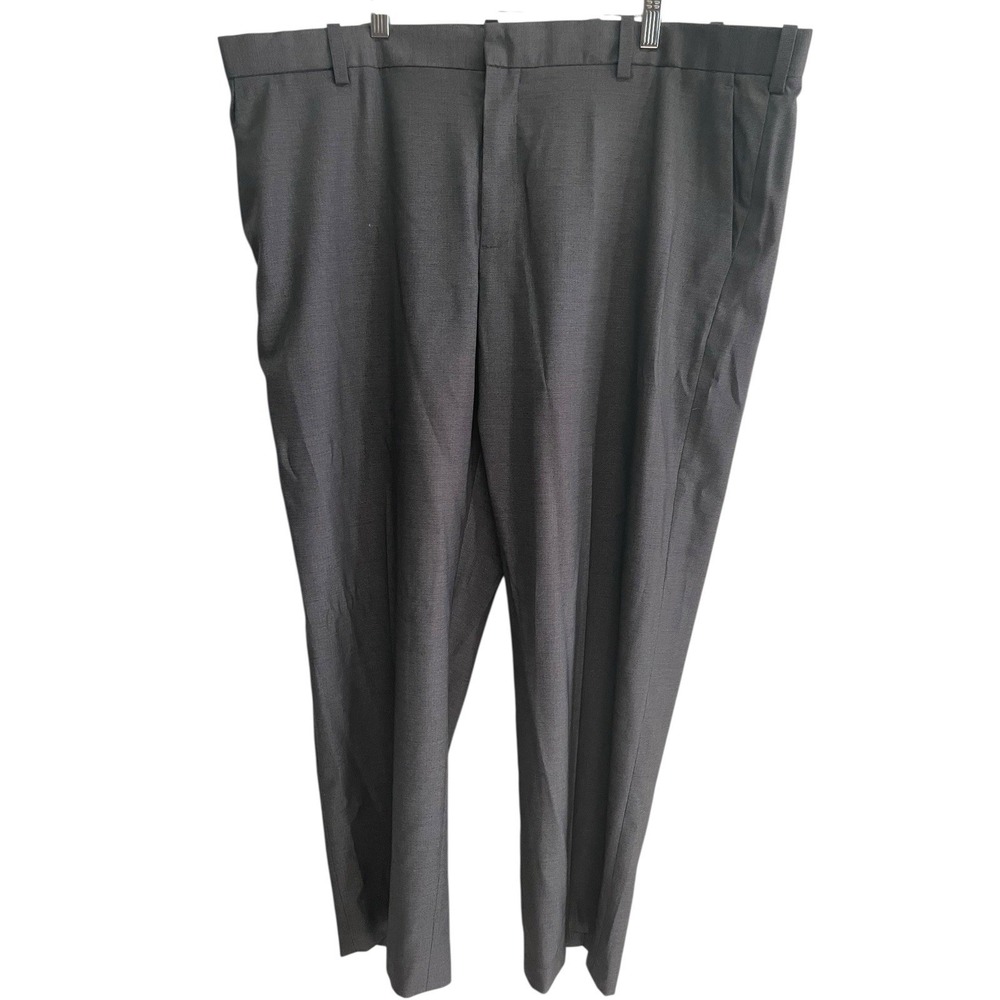 Men's Savane Stretch‎ Performance Comfort Waist 42W 30L Flat Front Straight Fit
